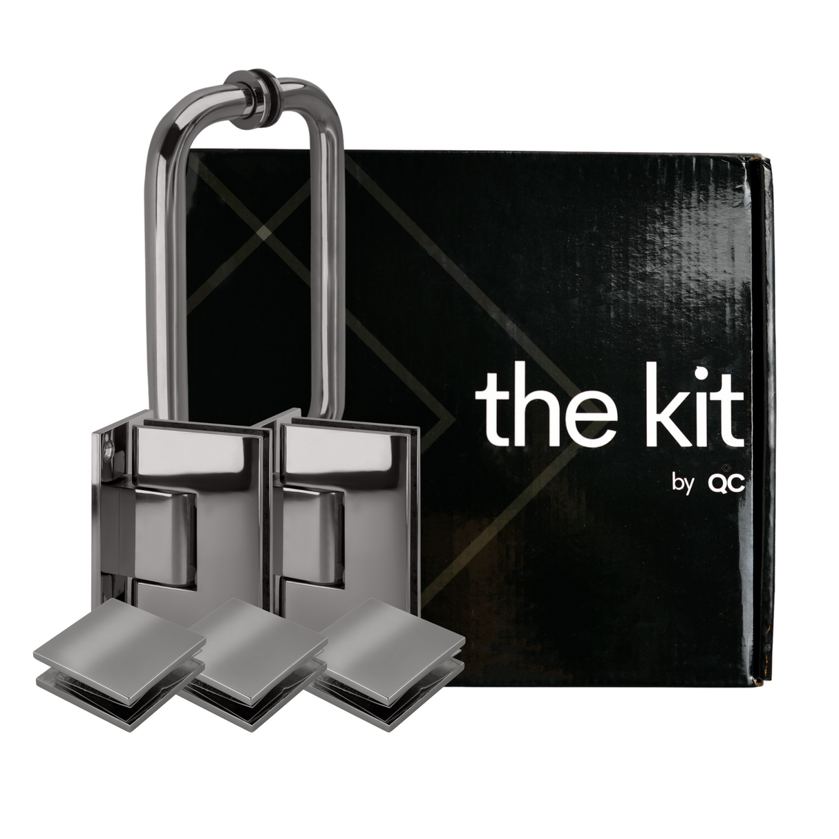 QC "The Kit" Shower Door Hardware Box