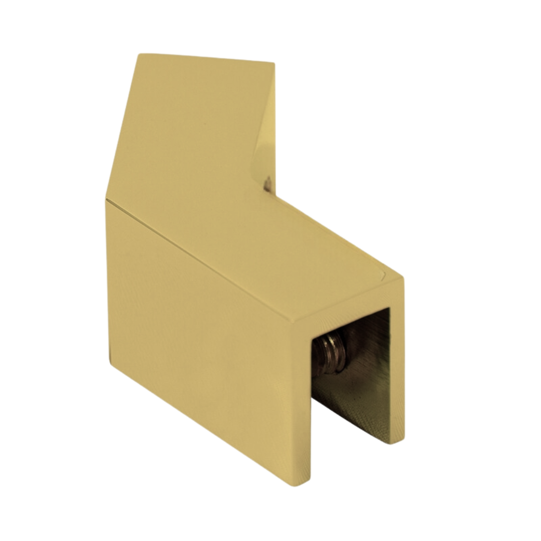 Slip Over Glass | 135 Degree Corner Glass Clamp