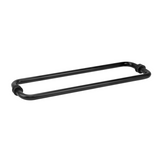 18" Shower Traditional Back To Back Towel Bar