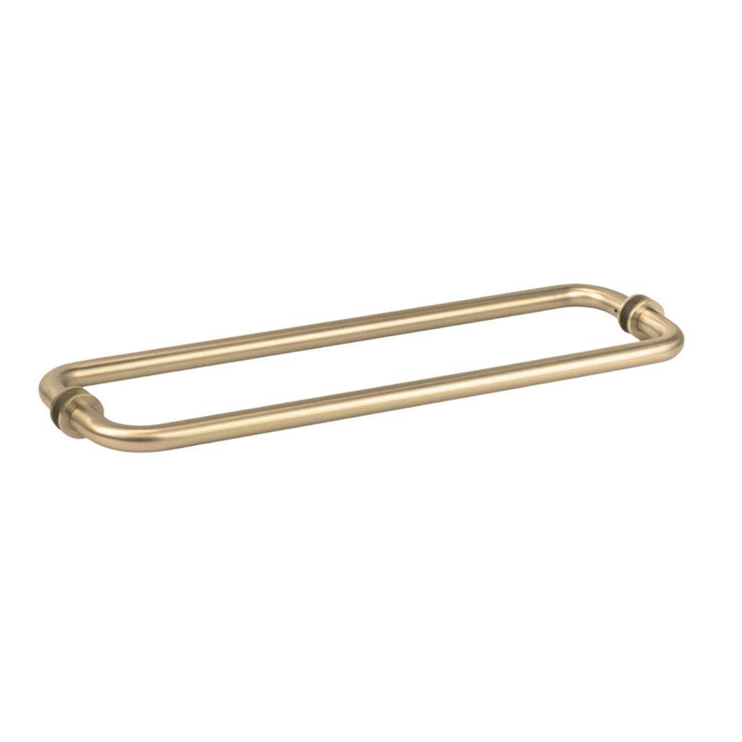 18" Shower Traditional Back To Back Towel Bar