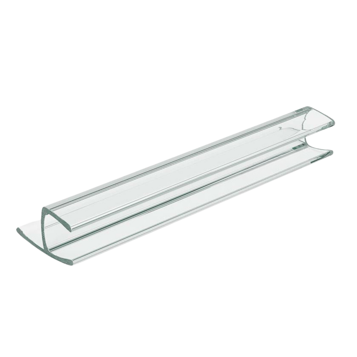 95" Glass to Glass 180 Degree RIGID stop seal for 3/8"