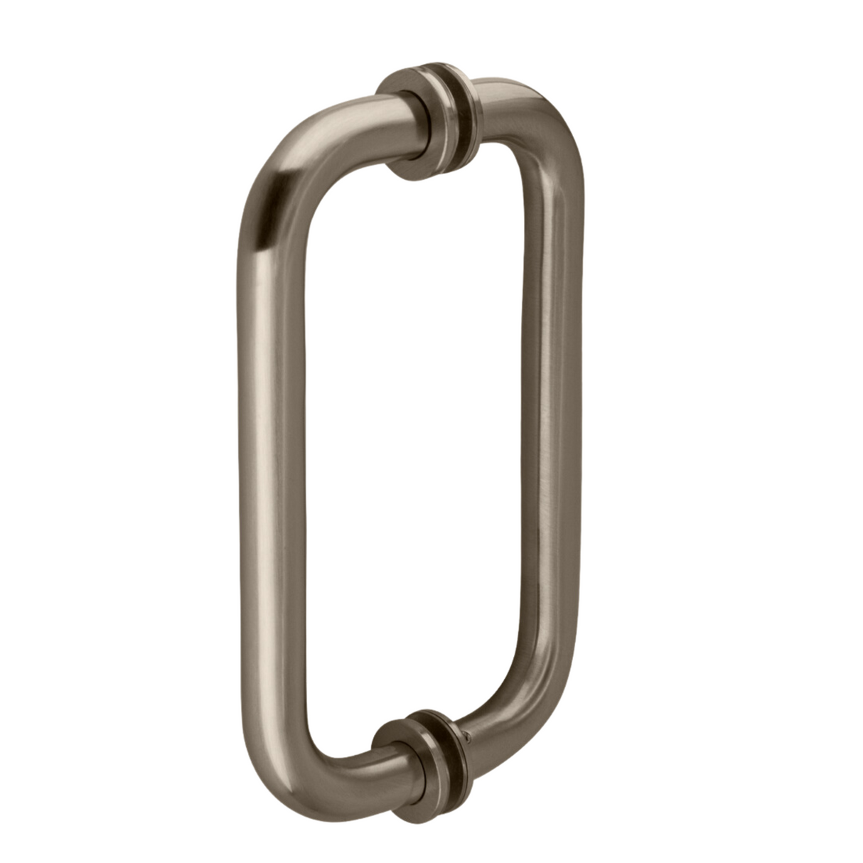 Brass Shower Handles | Round, Tubular Back-To-Back Shower Pull Handle