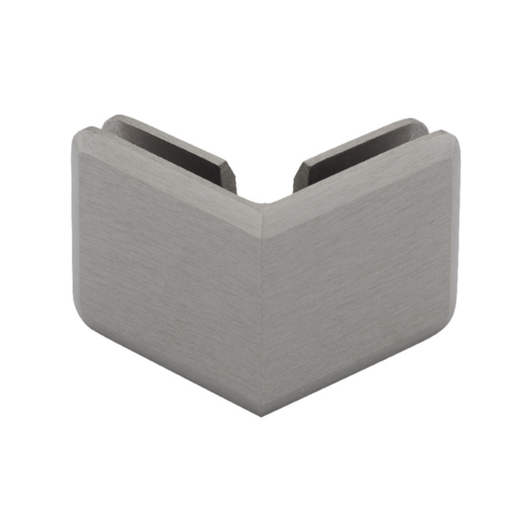 Glass To Glass | BEVELED 90 Degree Heavy Duty Clip